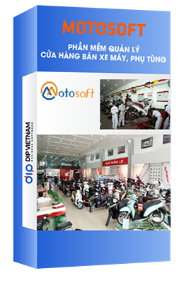 Phần mềm quản lý cửa hàng bán xe máy, phụ tùng  Motosoft