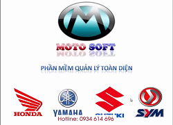 Giới thiệu phần mềm quản lý cửa hàng bán xe máy, phụ tùng - MotoSoft